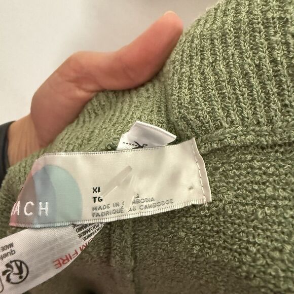 Free People Beach Drea Sweater Set Extra Large 2 Piece Knit Flare Oversized New - Picture 10 of 12